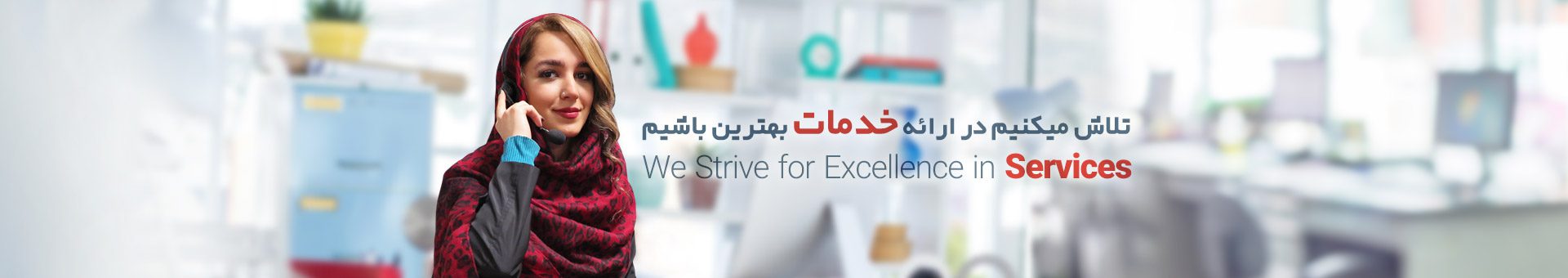 we strive for excellence in servisess